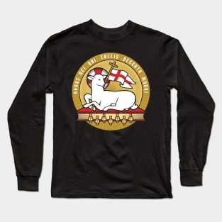 The Lamb of God who takes away the sin of the whole world Long Sleeve T-Shirt